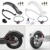 Заднее крыло для электрического скутера, брызговик для электрического скутера с электрической опорой, запасная часть для скутера Xiaomi Mijia M365 - изображение