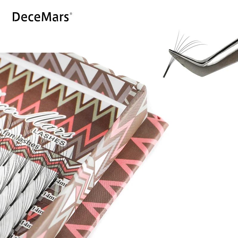 Объемные Накладные ресницы DeceMars 3d/4d/5d/6d 16 линий в коробке | Красота и здоровье