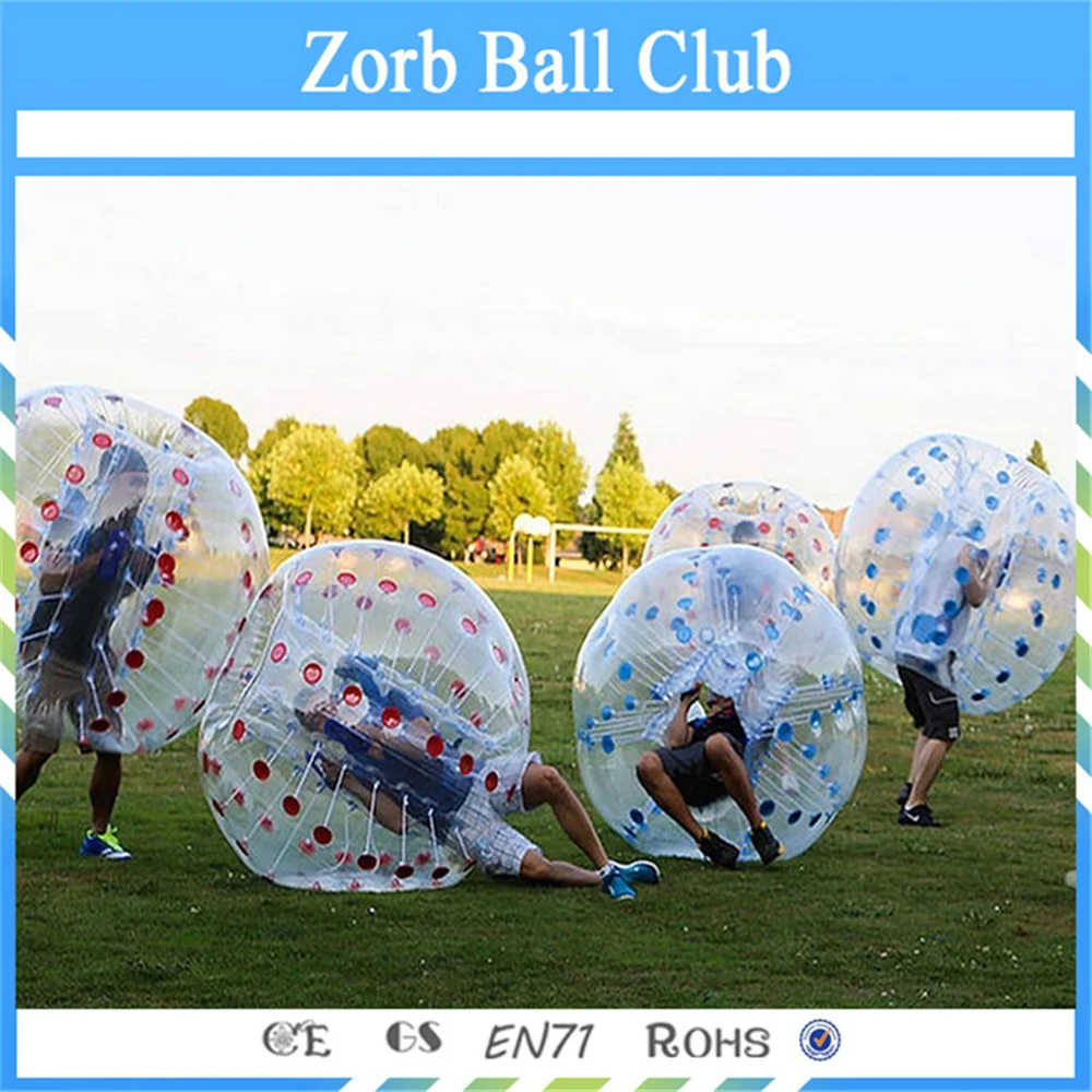 

Free Shipping 1.0mm TPU 1.2m Dia Zorb Ball For Kids,Bumper Ball,Bubble Soccer On Sale