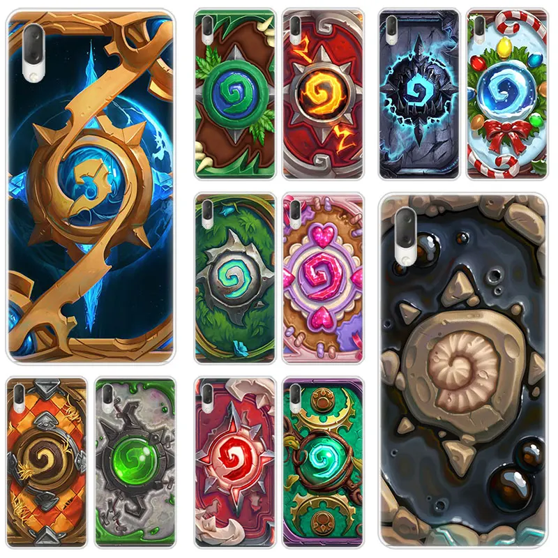 Герои сердца of Warcraft жесткий чехол для Sony Xperia L1 L2 L3 X XA XA1 XA2 XA3 ультра 10 плюс E5 XZ XZ1 XZ2