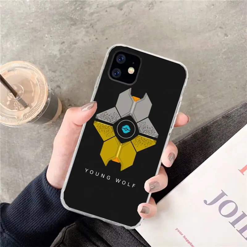 Чехол HPCHCJHM DESTINY GHOST из ТПУ для iPhone 11 pro XS MAX 8 7 6 6S Plus X 5S SE 2020 XR|Бамперы| |