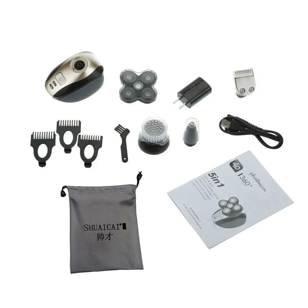 

Shaver Shaved Head Artifact Home Shaving Artifact Razor Usb Charging Interface Razor Men'S Portable Razor