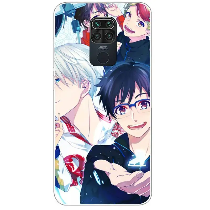 Yuri On Ice чехол для телефона Samsung Galaxy S8 S9 S10 Plus S10E S20FE A71 A51 A21S прозрачный силиконовый