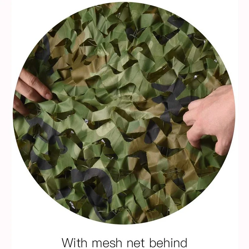 1.5X5M 1.5X7M Outdoor Camping Camouflage Net Hunting Blinds Shooting Shelter Woodland Jungle Camo Mesh Car Cover Sun | Спорт и