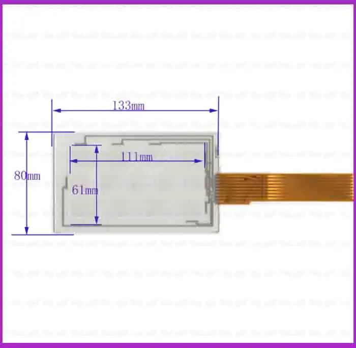 

RY - 3 touch handwritten screen glass line 8 133 * 80 digital control in tablets