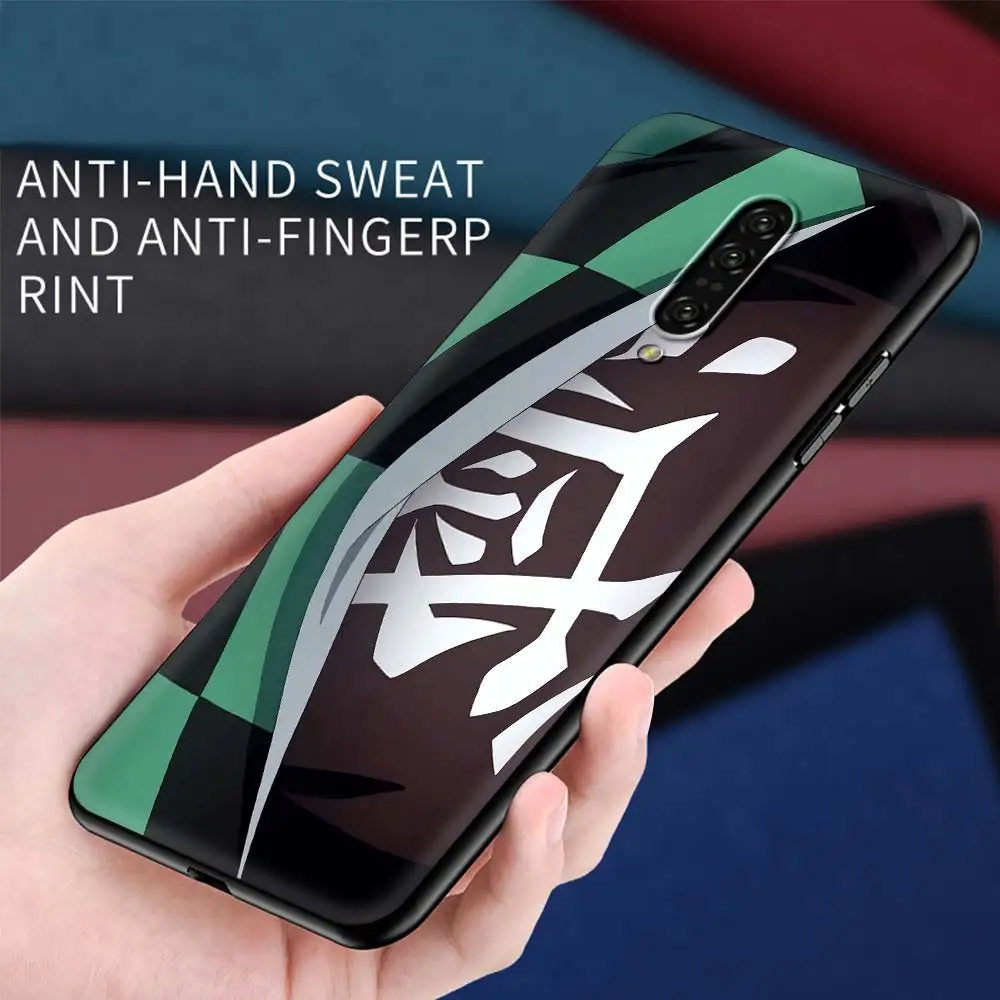 soft tpu case for oneplus 7 7t 8 8t 9 pro 9r n10 5g n100 one plus z phone coque luxury back cover cases anime demon slayer shell free global shipping