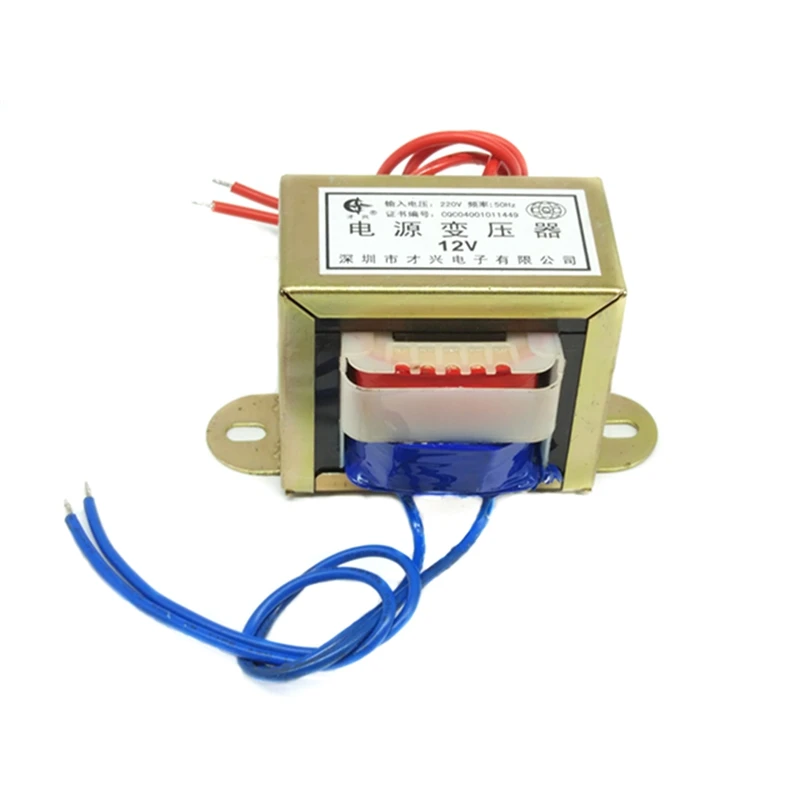 

Трансформатор мощности 50 Вт, вход аудиотрансформатора 380 В 220 В переменного тока 6 В 9 В 12 В 15 В 18 В 24 В 30 В 36 В 110 В, одинарный двойной трансформатор переменного тока