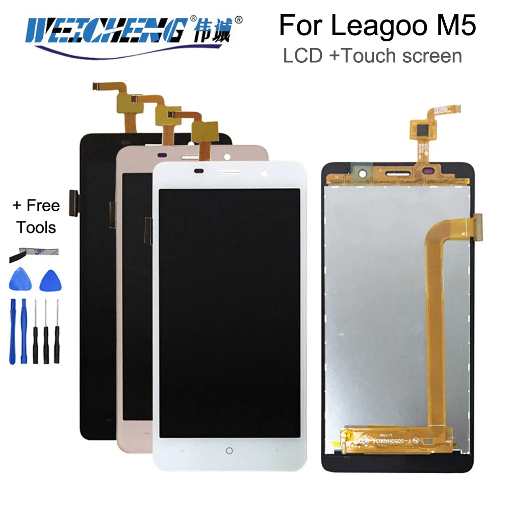 WEICHENG для Leagoo M5 ЖК дисплей Дисплей + Сенсорный экран сборки leagoo m5 планшета Сенсор