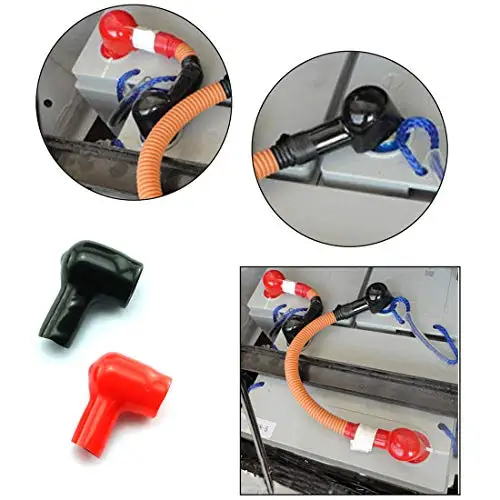 12 шт. в упаковке Батарея клеммные ботинки Чехлы изолирующая Защитная кабельный