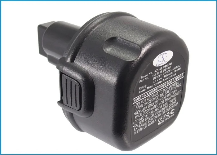 Cameron Sino Battery for Dewalt DC750KA DC855KA DW050 DW050K DW902 DW926 DW926K DW92 Replacement DC9062 DE9036 1500mAh | Электроника
