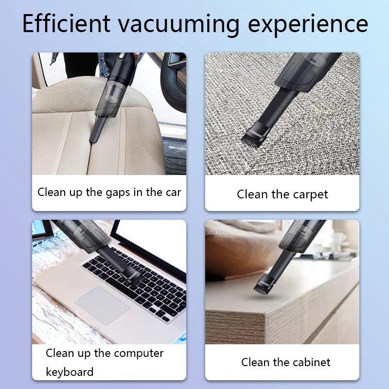 Беспроводной автомобильный пылесос для машины продукт беспроводной портативный