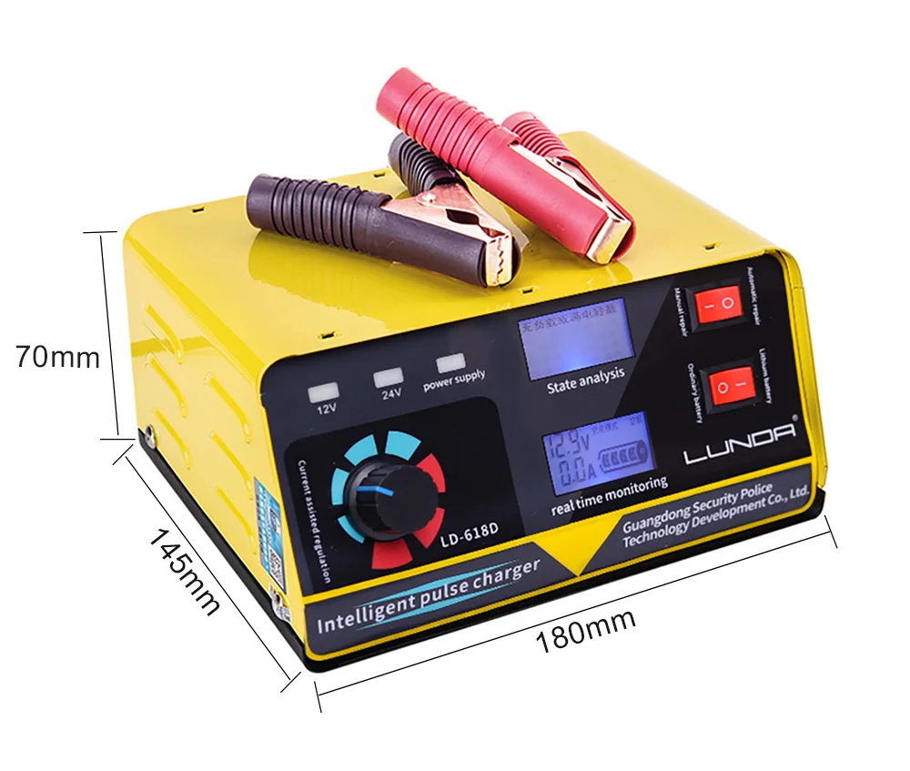 240 W 12 V/24 V 6-400AH 20A полный автоматический автомобильный Батарея Зарядное устройство Мотоцикл Авто батареи Питание автомобильные аксессуары