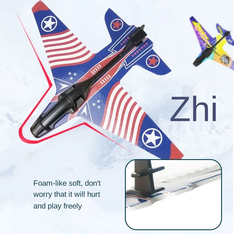 

Catapult Plane Airplane Dart Launcher Bubble Guns Weapons Outdoor Games Garden Child Sports Shooting Antistress Fidget for Kids