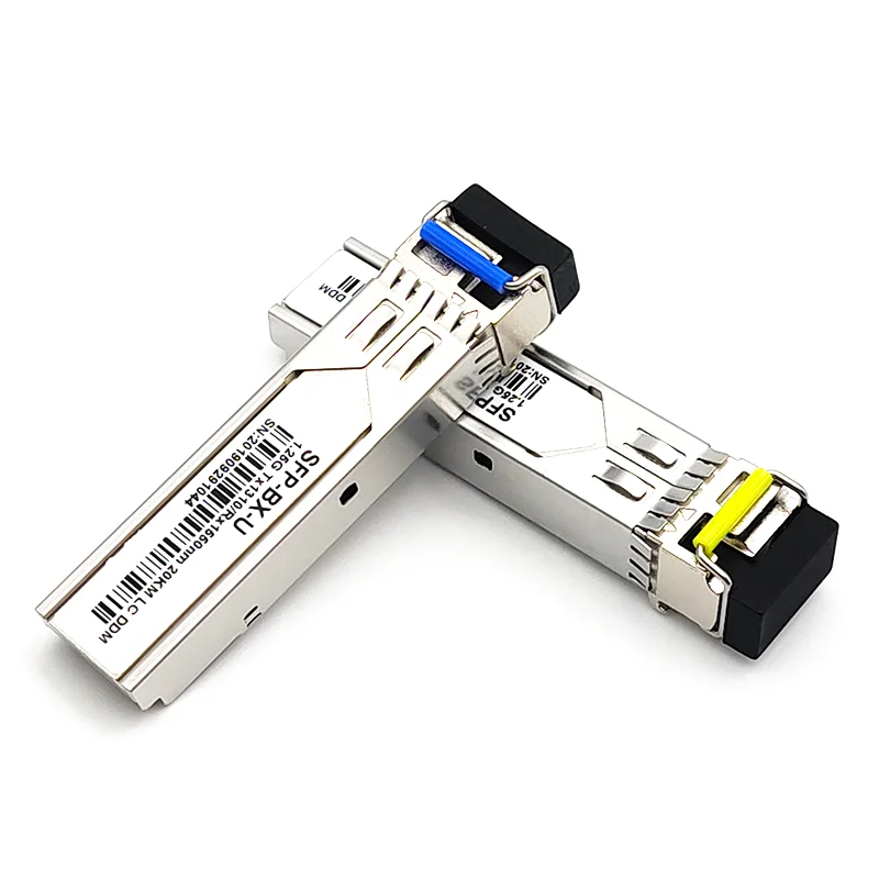 1 25 ГБ/сек. 20 км LC волоконный sfp горячий Подключаемый модуль BiDi 1310nm/1550nm WDM SFP