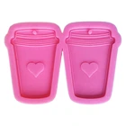 Силиконовая форма сделай сам в форме сердца для кофейных чашек