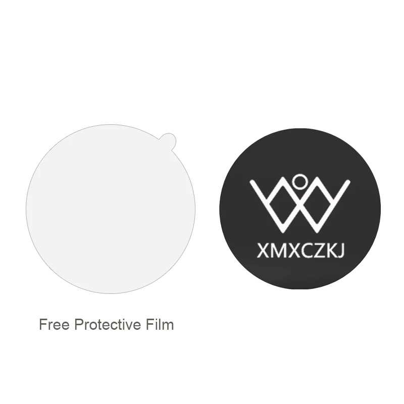 XMXCZKJ, автомобильный держатель для телефона, металлическая пластина, магнитный диск, подставка для телефона, магнитная металлическая пластина, железный лист, магнитный автомобильный держатель для телефона - Цвет: 1Round