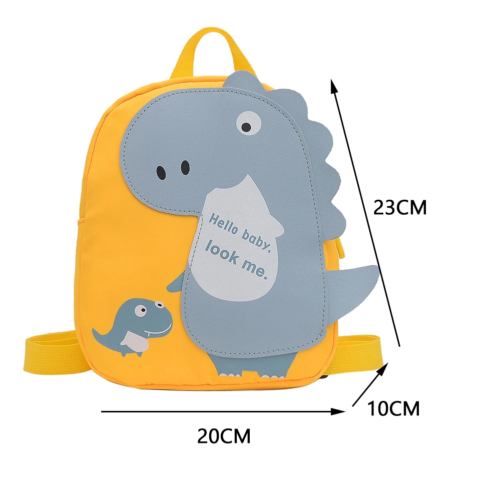 

New Kids Cartoon Dinosaur Backpack Toddler Lovely Children Boy Girls School Bags Kindergarten Cute Nylon Animal Print Bagpack