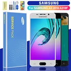 ЖК-дисплей SUPER AMOLED 4,7 ''для SAMSUNG Galaxy A3 2016 A310 A310F A310FDS A3100, дисплей с сенсорным экраном и дигитайзером в сборе