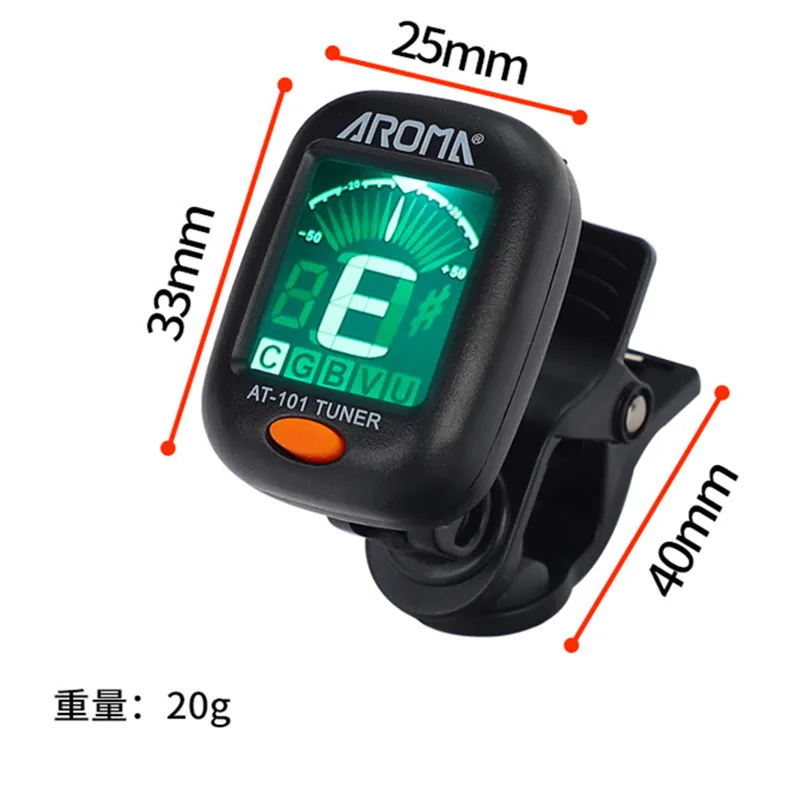 Фолк Акустическая гитара тюнер скрипки укулеле бас электронный струнный