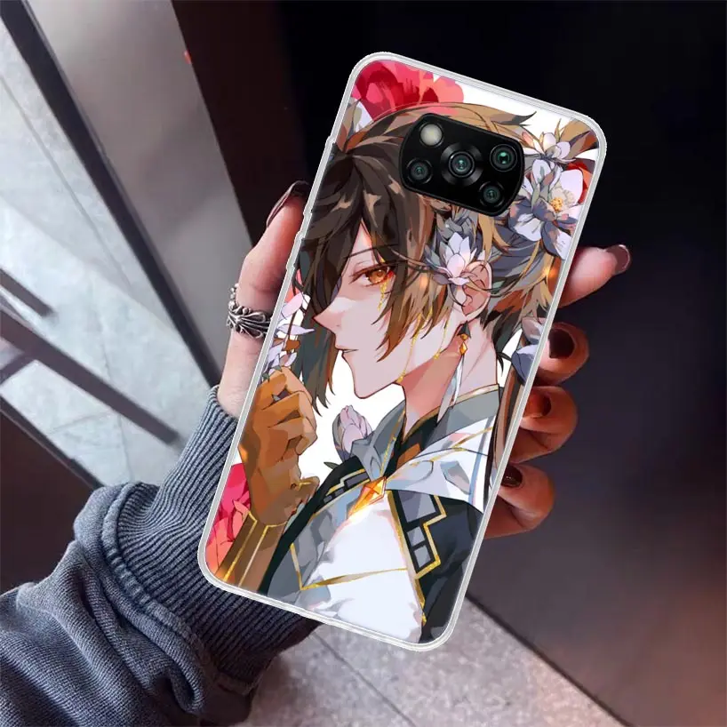 genshin impact raiden shogun baal phone case for xiaomi poco x3 nfc m3 f3 f1 mi note 10 pro 9 8 cc9 11 lite 9t 10t 11t a3 soft t free global shipping