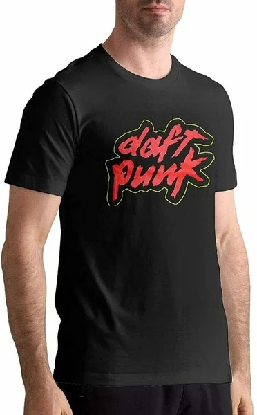 

Daft Punk Homework T-Shirt Funny Cotton Tee Vintage Gift For Men Women