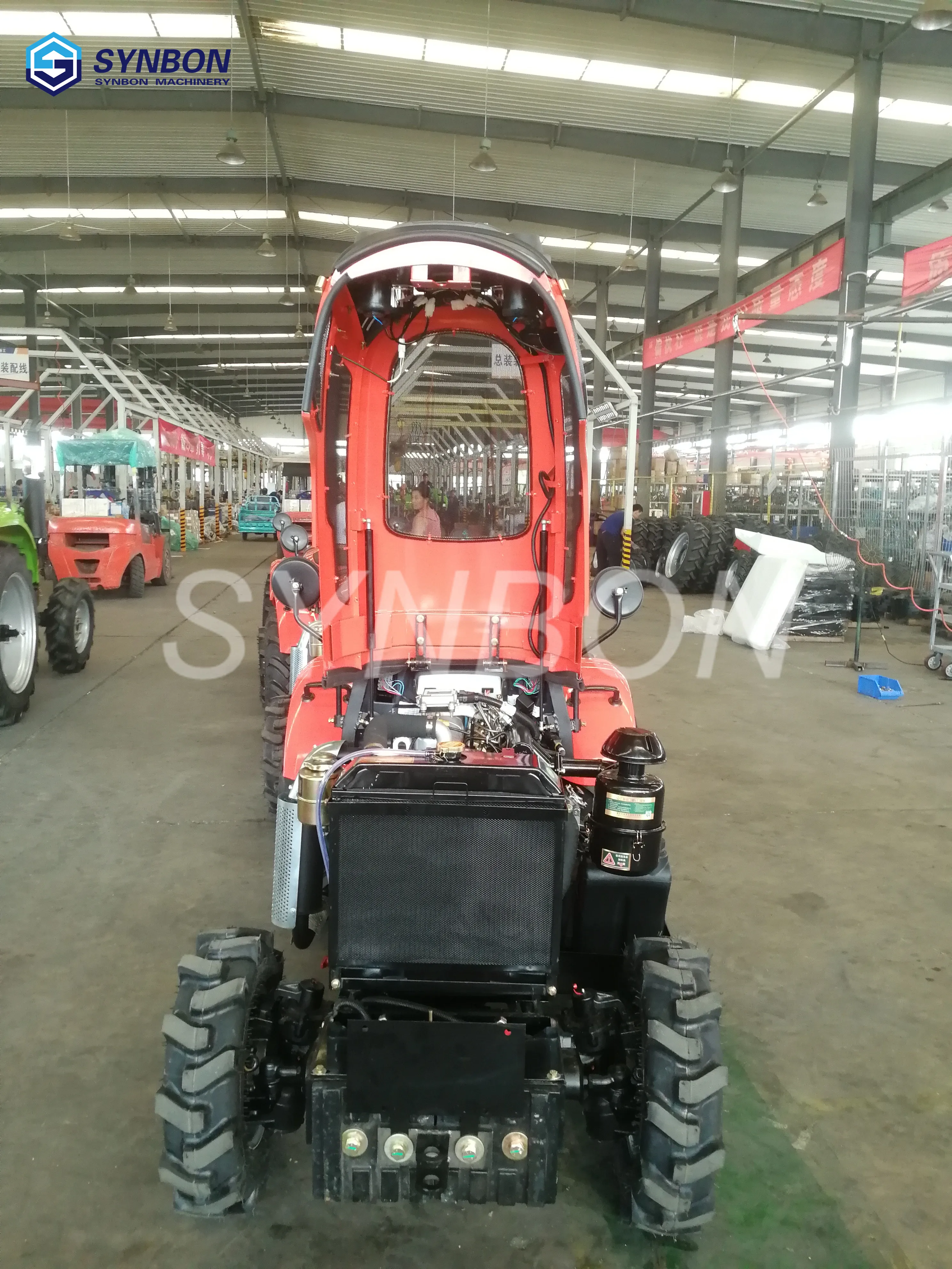 Сельскохозяйственный гидравлический трактор SYNBON для лесных массивов 4WD 50 л.с.