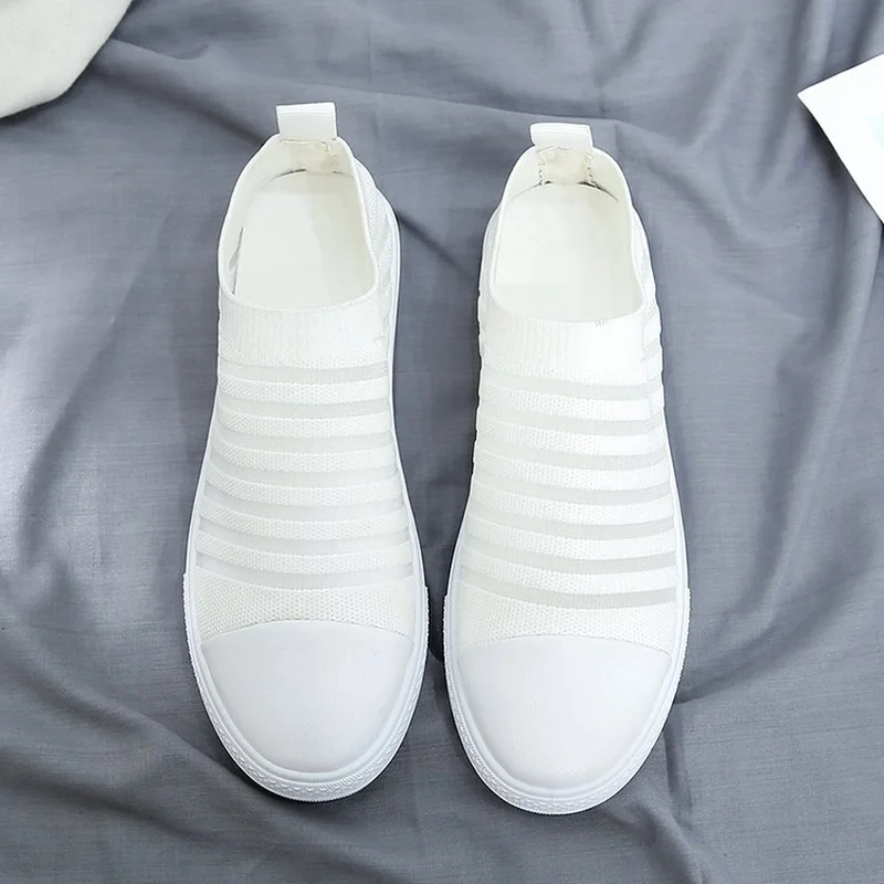 Женские кроссовки коллекция 2019 года сезон лето осень эластичные носки сетчатая