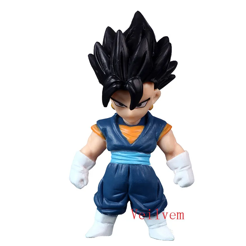 Dragon Ball Z Resurrection F Golden Frieza freeza морозильник против Гоку фигурка модель игрушки ПВХ Коллекционная кукла - Цвет: 8cm MINI size DRX30