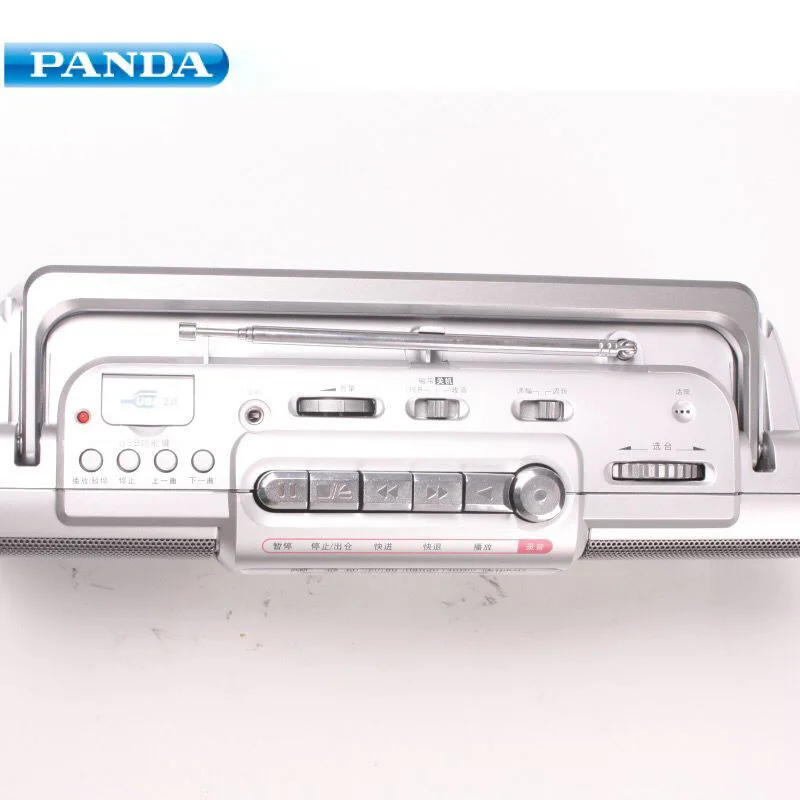 Настольное двухдиапазонное радио с поддержкой аудиоленты стереомагнитола USB FM/AM