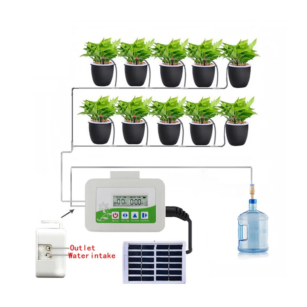 PI67 автоматическое устройство орошения сада тихий завод само капельного полива и