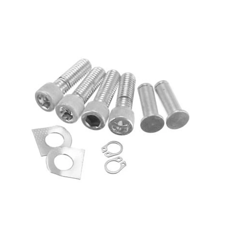 

1 Pair Rear Foot Pegs For Harley-Davidson 883 1200 XL Sporster 2004-2013 Passenger