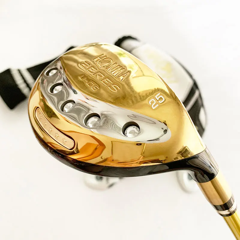Новые мужские клюшки для гольфа Хонма U 06 Деревянные 19.22.25 графитный вал шлем игры