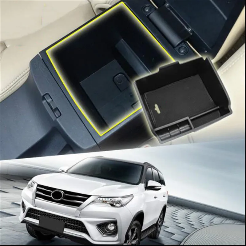 Центральный автомобильный подлокотник для хранения коробки Toyota Hilux AN120 AN130 Innova