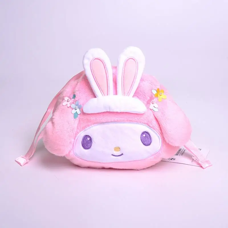 Милый мультяшный Sanrios My Melody COS плюшевый кролик мягкая игрушка милый Карманный