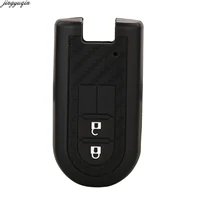 jingyuqin 30pclot remote car key silicone carbon fibre cover case for toyota 2018 tank rush alphard daihatsu k mpv 2 buttons