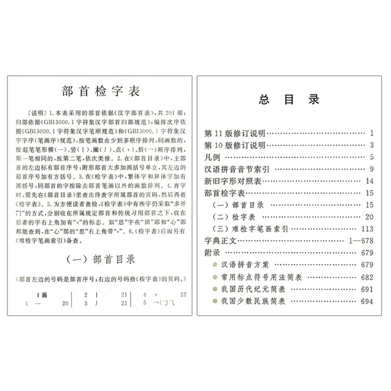 Словарь Синьхуа китайский словарь 11-е издание (китайское издание) мягкая обложка