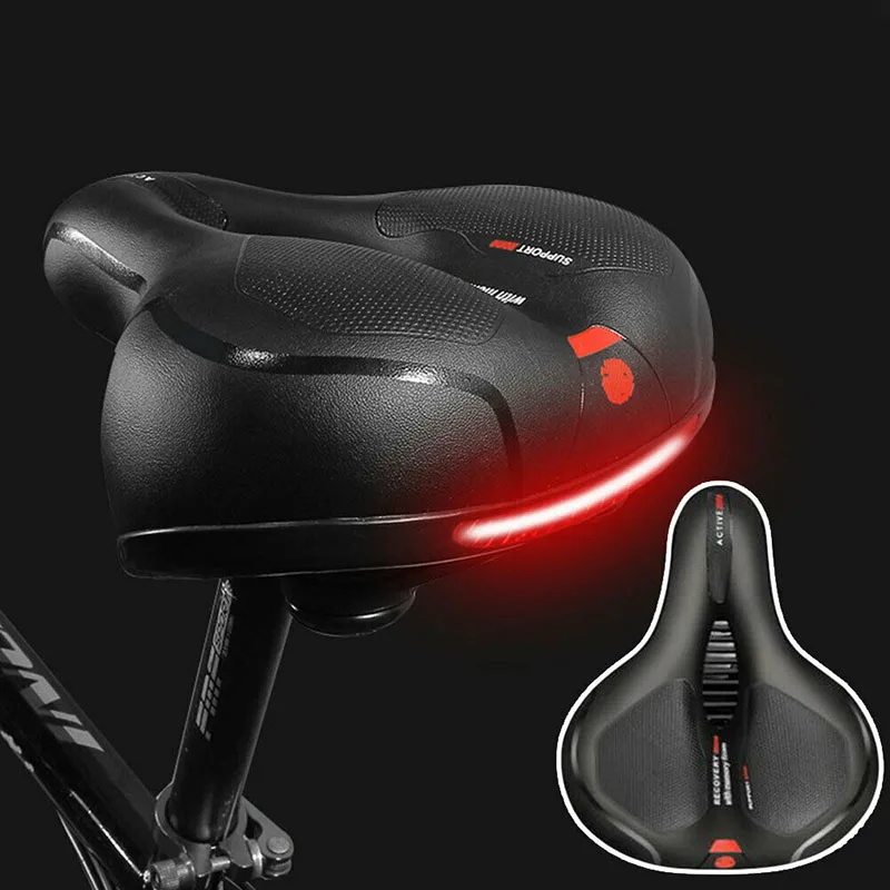 

Bicycle Seat Big Butt Saddle Bicycle Saddle Mountain Bike Seat Bicycle Accessories Shock Absorber Wide Comfortable Accessories