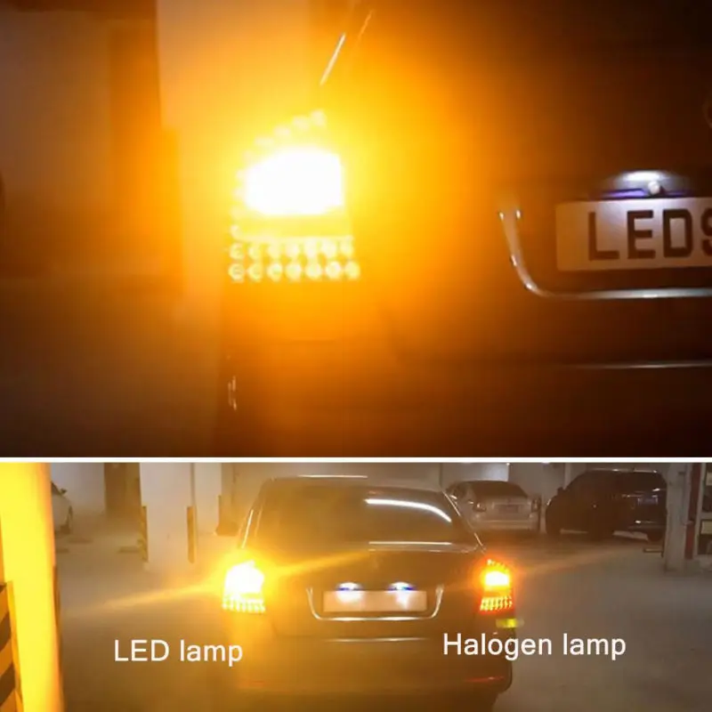 

P21/5W Signal Lights Bulb Car Lamp 15LED Turn Light Replaces 2x 15-SMD