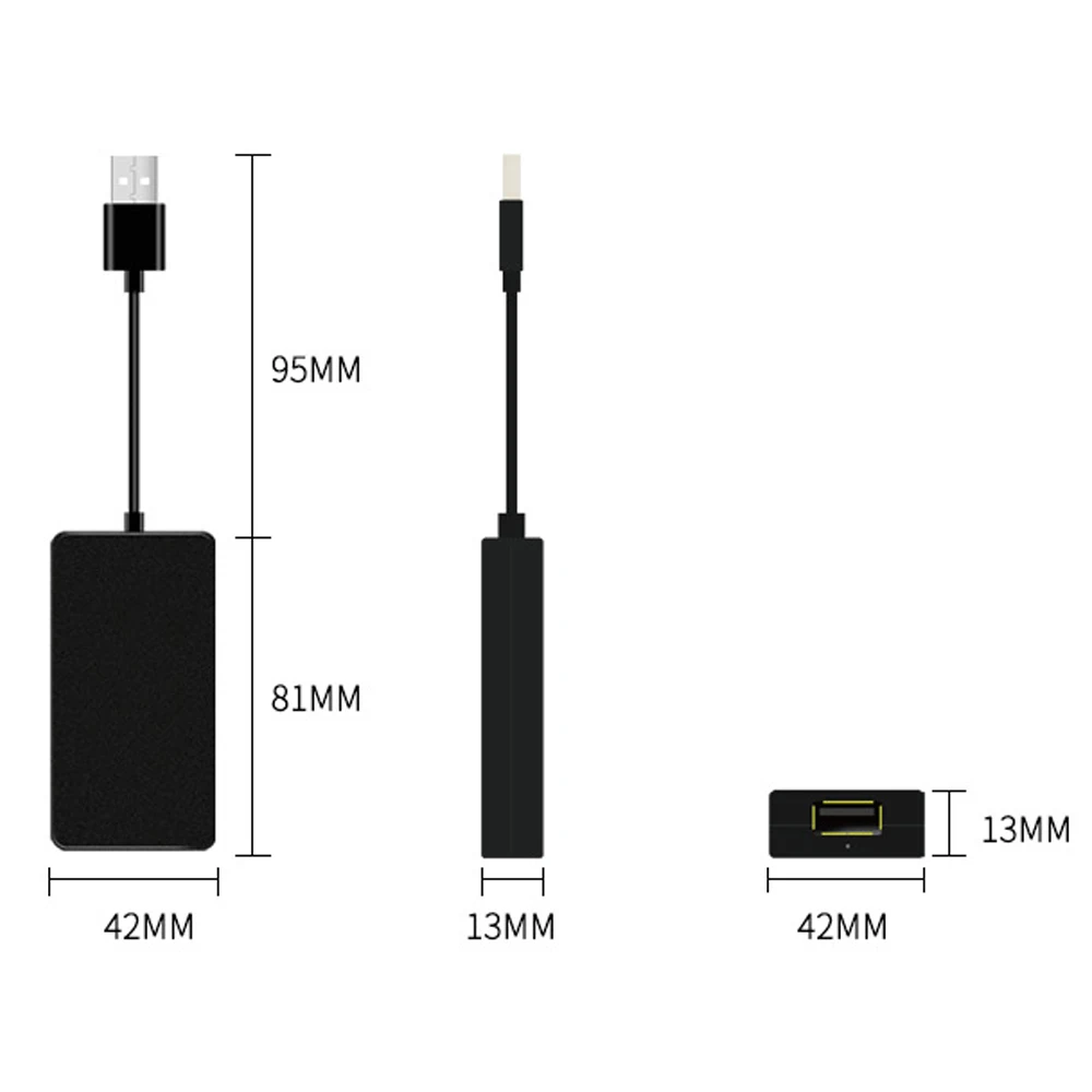 Универсальный Беспроводной Wi Fi Bt подключение USB Автомобильный ключ модуль