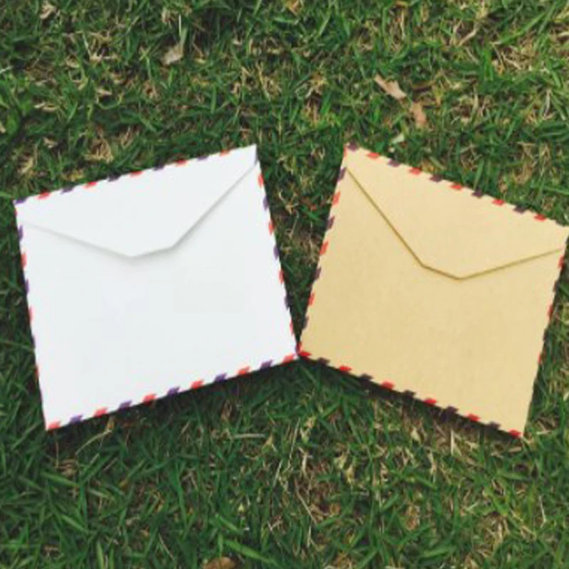 10 шт./лот большой Винтажный конверт открытка письмо канцелярские бумажные