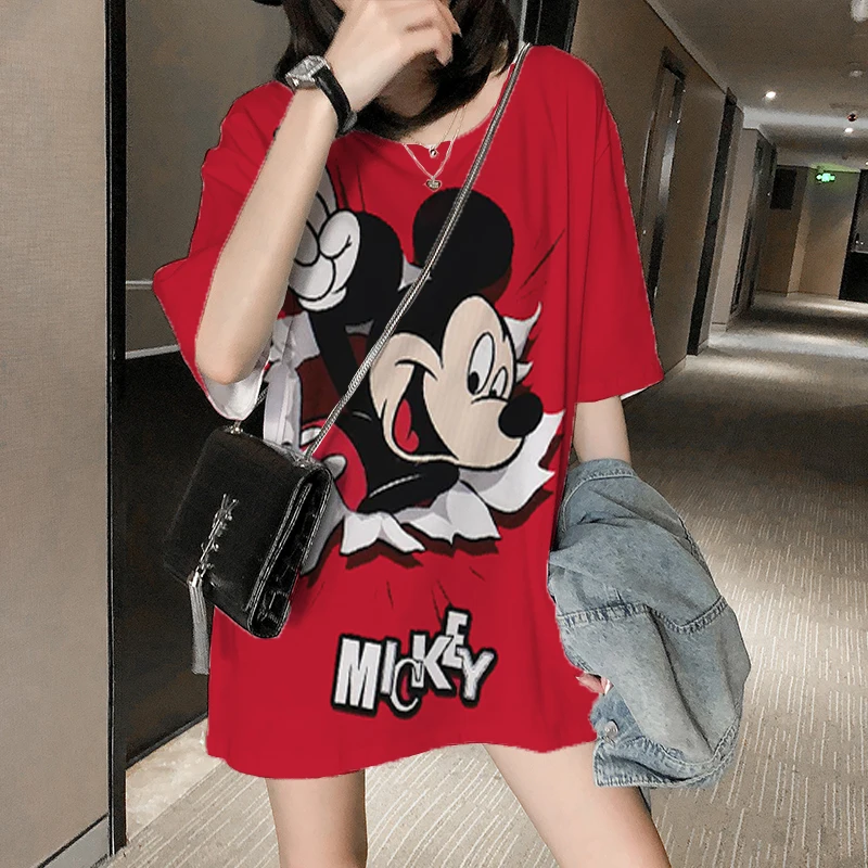 Футболка женская летняя оверсайз с коротким рукавом в стиле хип-хоп | Женская