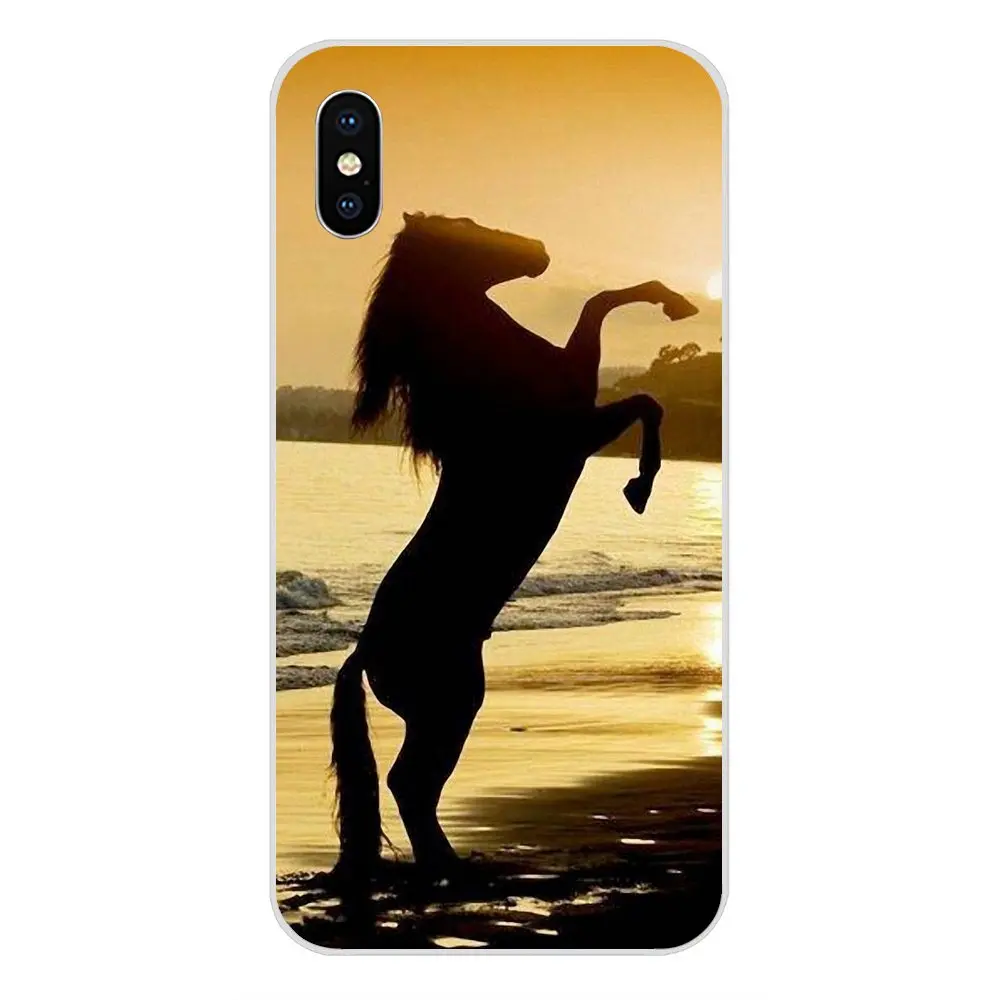 Мягкий модный мобильный телефон Horse Sunset Africa для Huawei P7 P8 P9 P10 P20 P30 Lite Mini Plus Pro Y9 Prime P