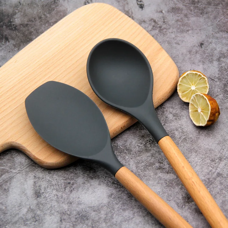 9 шт. в партии антипригарная кухонная утварь шпатель набор посуда инструменты для
