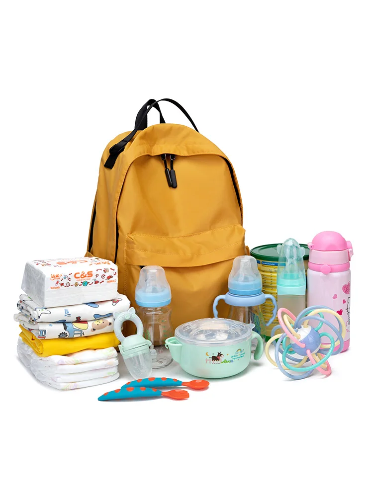 

Baby Diaper Bag Backpack for Mom Baby Clothes Organizer Stroller Travel Bag Mommy Maternity Nappy Luiertas Household AE50BB