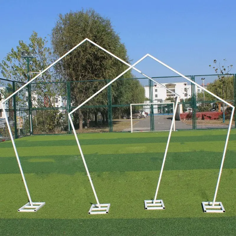 Pentagon Arch Frame Metal Square Wedding Base Pole Stand Display Set Prom Garden Flowers Decoration Party decoration Suppli | Дом и сад
