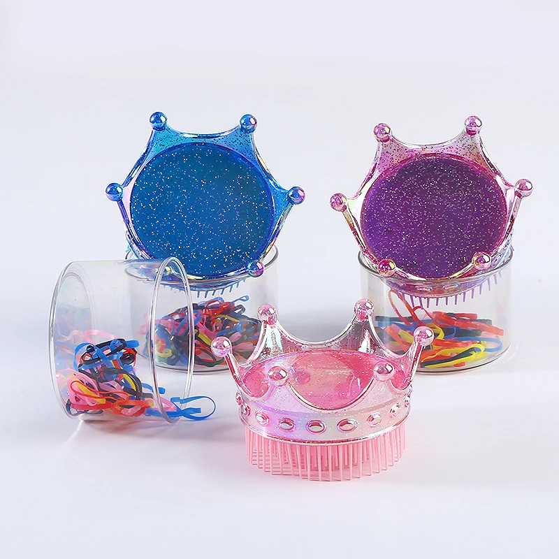 

Styling Hair Comb Massage Comb Solid Color Princess Shiny Comb Anti-static Detangler Salon Hairdressing Styling Tool