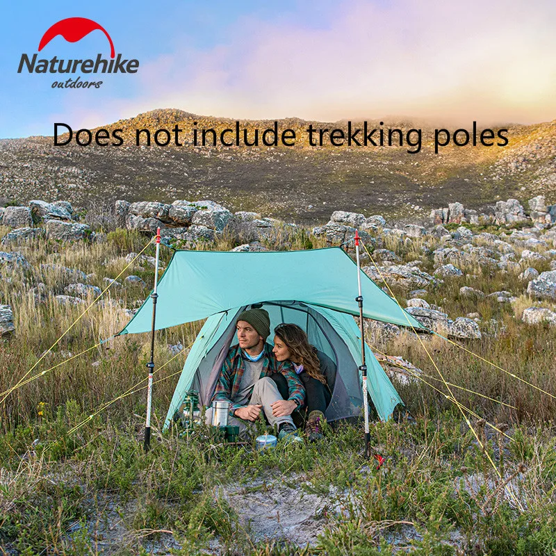 Naturehike Новый Кемпинг-2 сверхлегкий открытый тент 20D водонепроницаемый PU3000 + цвет Ase