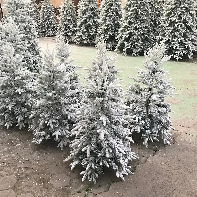 

Christmas Snow Tree Ice Sculpture Hall Decoration Snow Tree Christmas Flocking Snow Tree Ice Snow World Decoration Tree