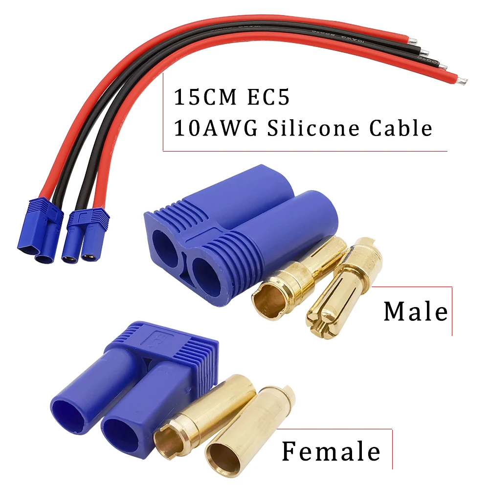 2 шт. штекеры XT30/XT60/XT90/XT60H/XT60E/XT60W/EC5 T |