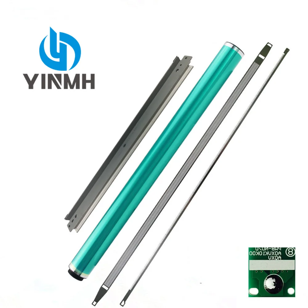 1 комплект запасных частей чип барабана + чистящее лезвие зарядная пила сетка